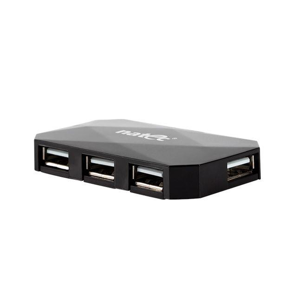 USB hub Natec NHU-0647 LOCUST 4xUSB 2.0 černý