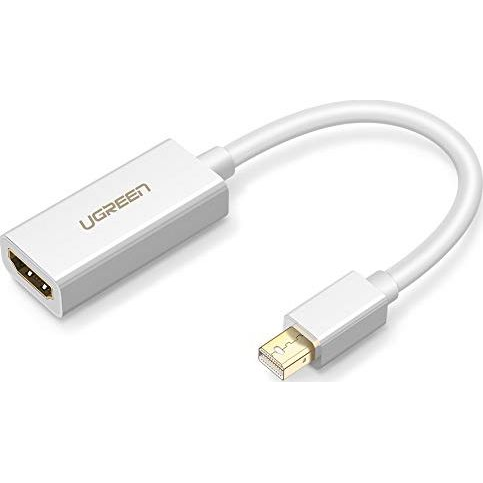 Mini DisplayPort to HDMI Adapter / cable Ugreen MD112, 1080p, 20cm (white) (10460)