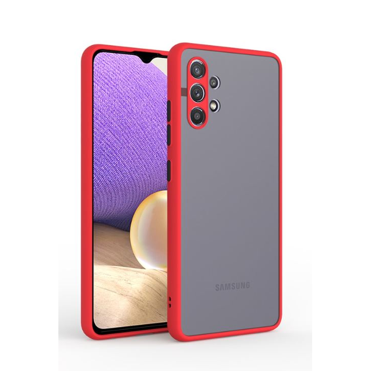 Cellect Samsung S23 FE műanyag tok piros-fekete (CEL-MATT-S23FE-RBK) (CEL-MATT-S23FE-RBK)