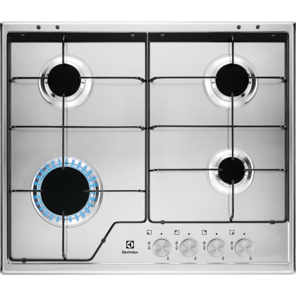 Electrolux KGS6424SX Beépíthető gáz főzőlap 60 cm inox
