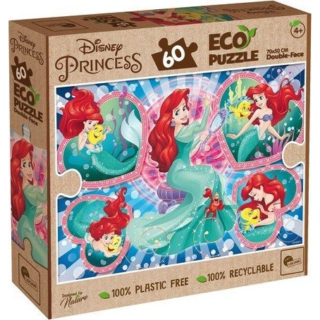 Disney Kishableány - 60 db-os eco puzzle (304-91874)