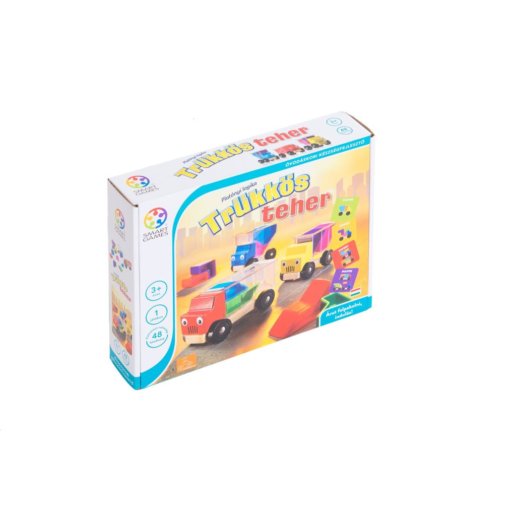 SmartGames Trükkös Teher (Trucky 3) készségfejlesztő játék (SG 015, SG 035) (SG 015, SG 035)