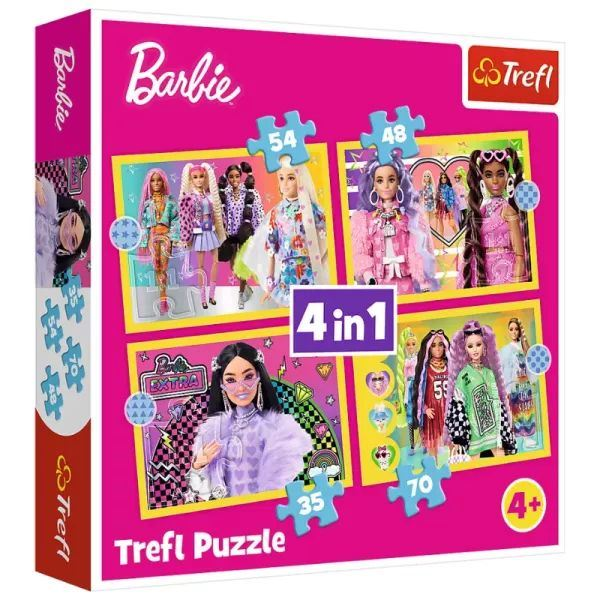 Trefl Barbie Happy world of Puzzle 54 pz Giocattolo