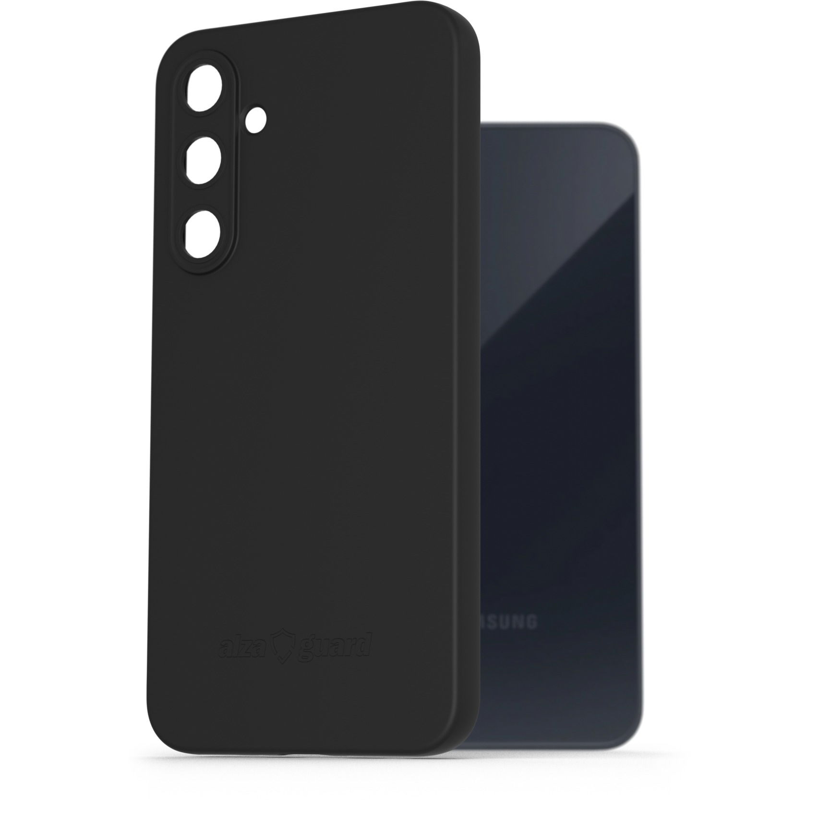 AlzaGuard Matte Samsung Galaxy A35 5G fekete TPU tok (AGD-PCT364B)