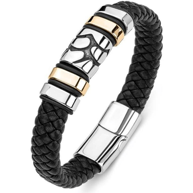 Predator Q1 bőr karkötő 22cm A7004-12 (16543)