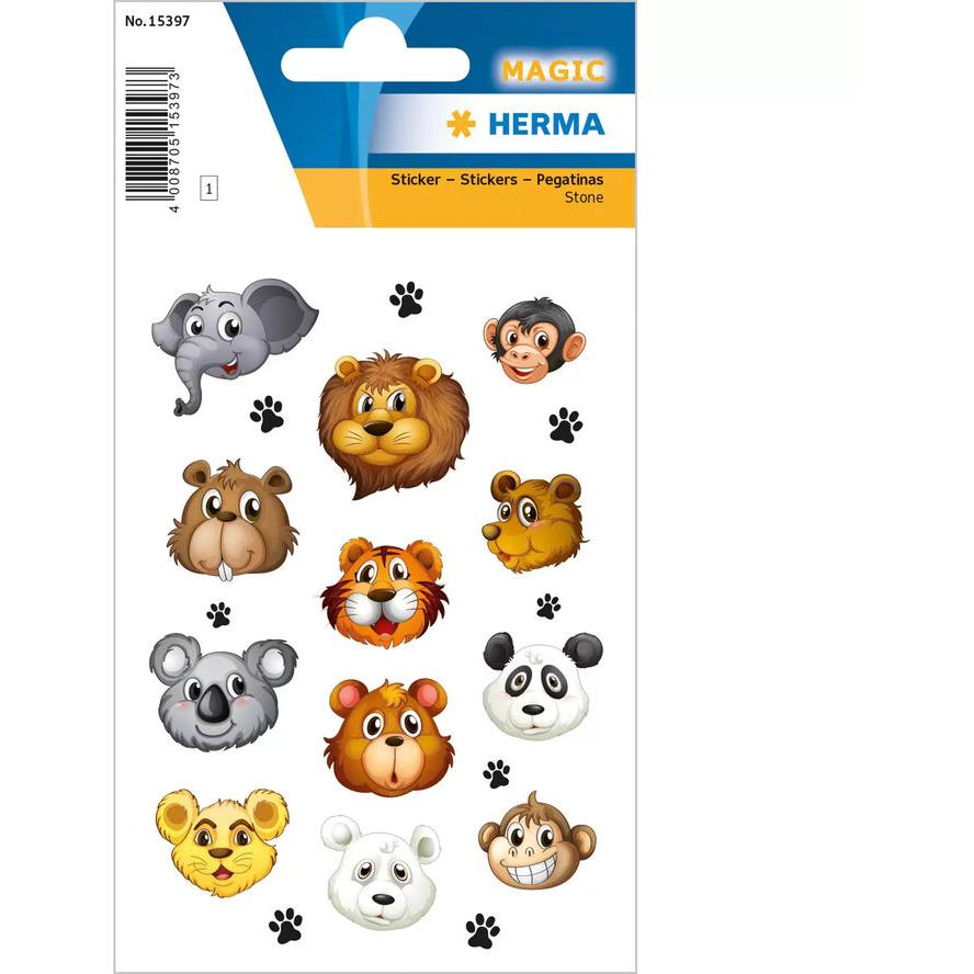 Herma: Állat portrék matricacsomag (15397) (15397)