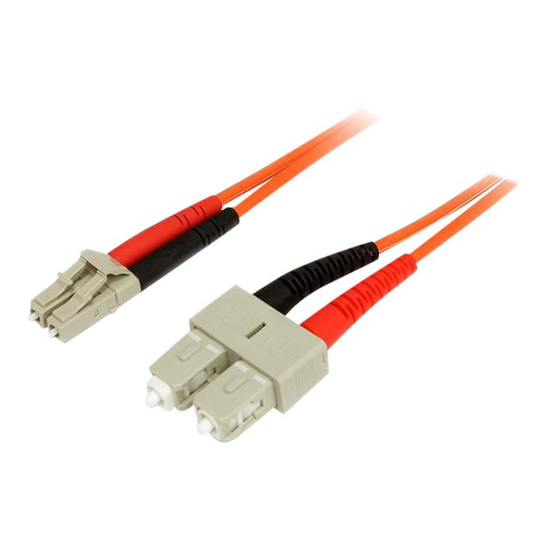 StarTech.com 50FIBLCSC2 InfiniBand og fiberoptisk kabel 2 m LC SC Orange