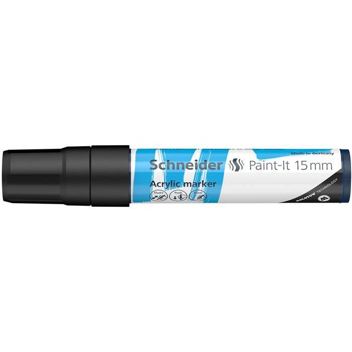 Schneider Paint-it 330 15mm Akril marker - Fekete (120301)