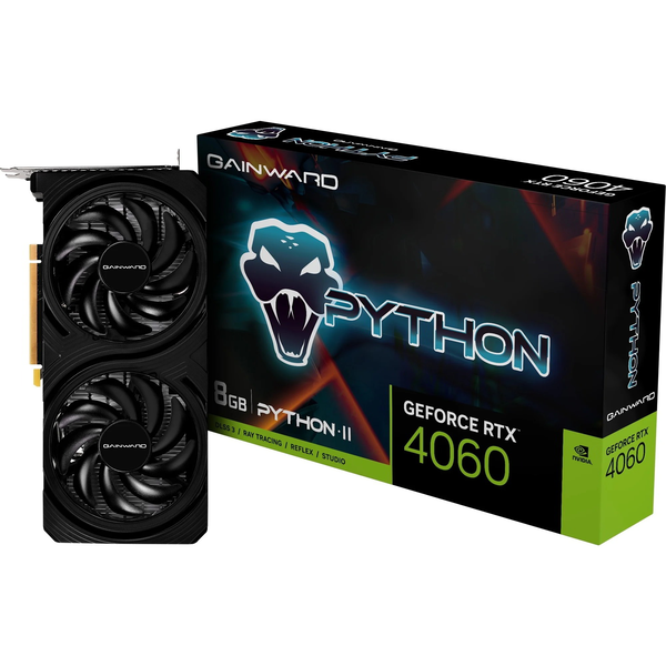 Grafická karta Gainward GeForce RTX 4060 Python II 8GB GDDR6