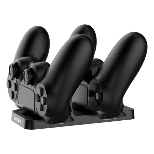 Snopy SG-PS4 Playstation 4 DualShock kontroller töltő - Fekete
