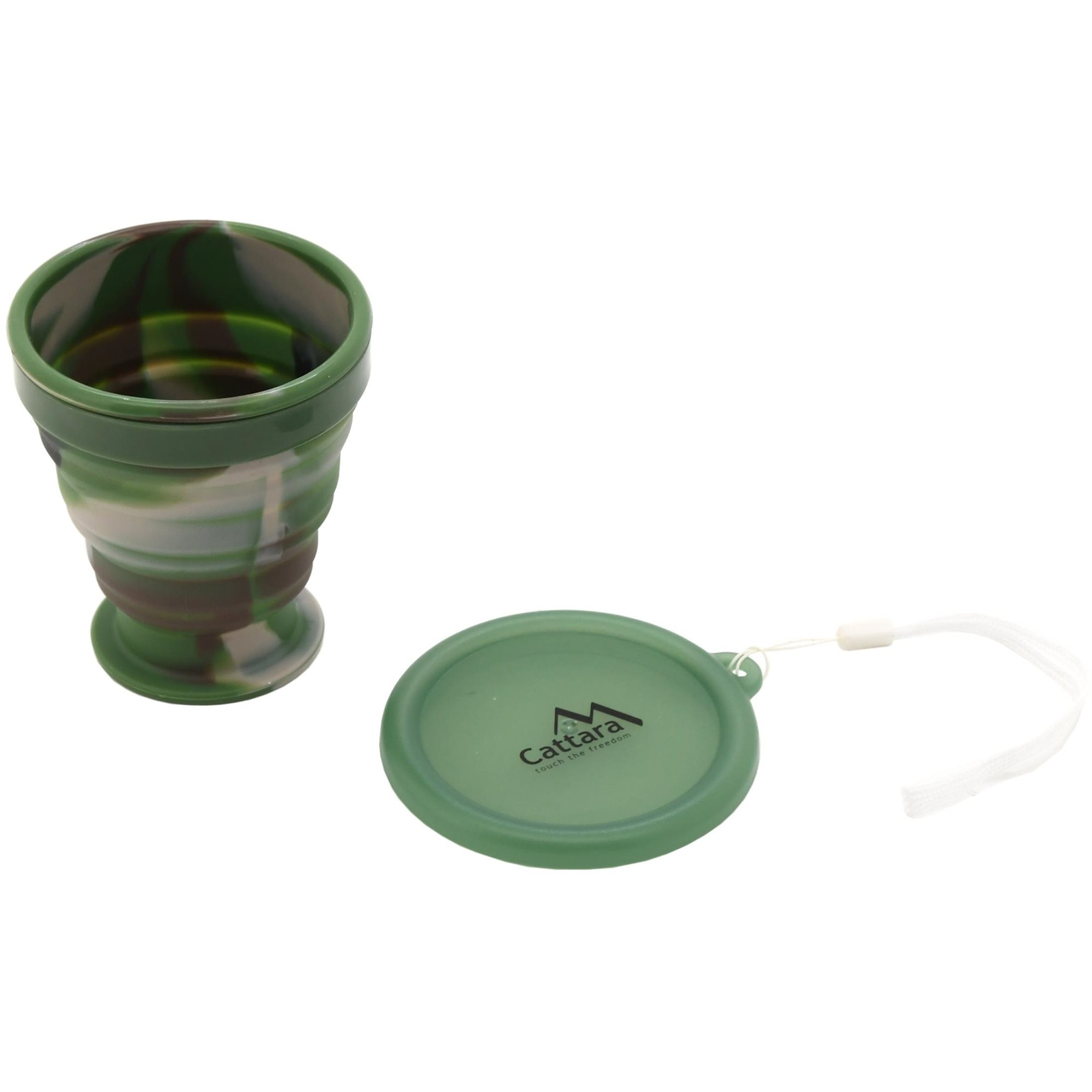 Cattara Army szilikon, összecsukható, 200 ml (8591686136388)