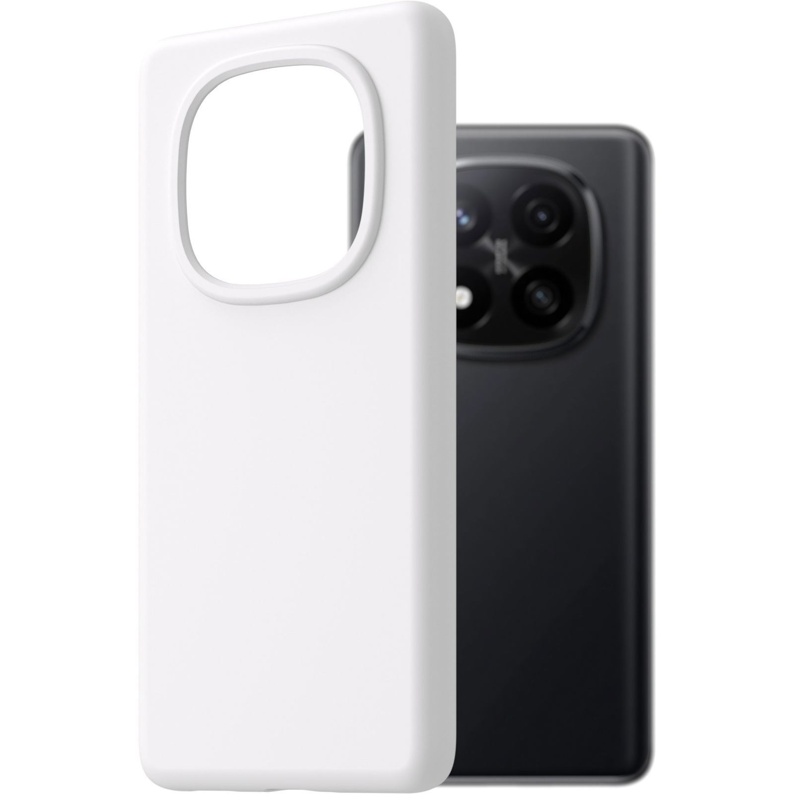 AlzaGuard Premium Silicone Case Xiaomi Redmi Note 14 Pro+ fehér tok (AGD-PCS446W)