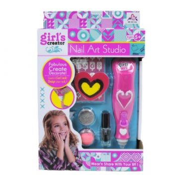 Manyuk Toys Csillámos körömstúdió lehúzható körömdekorral (MBK-356) (MBK-356)