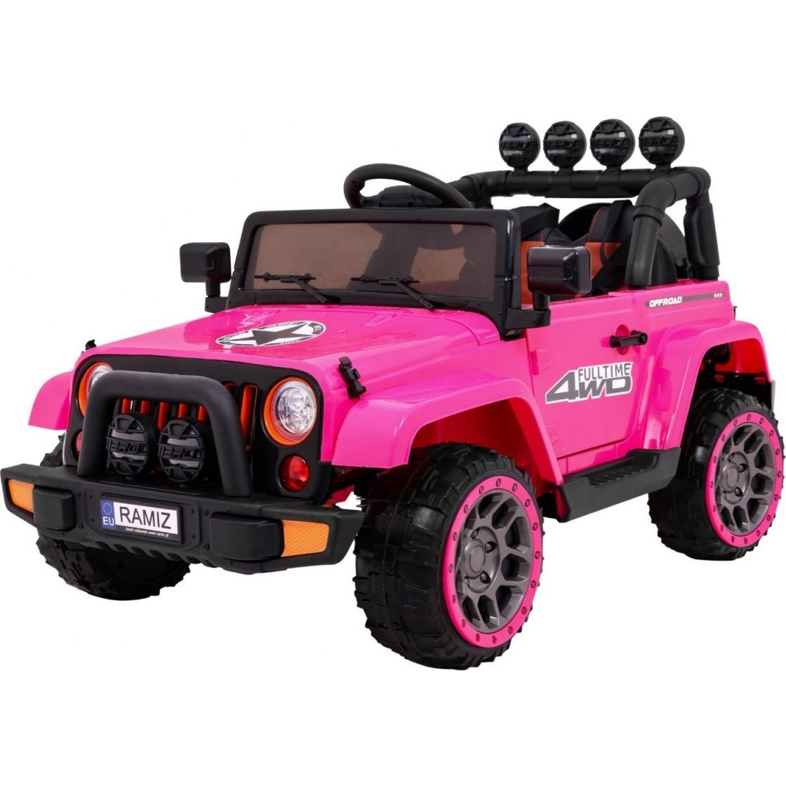Ramiz Full Time 4WD Elekromos autó - Rózsaszín (PA.BRD-7588.ROZ)