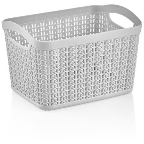 BASKET 6.6L KNIT M-083 ICE GRAY
