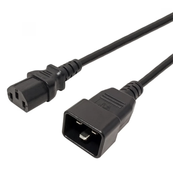 PremiumCord KPSB1 250V Hálózati tápkábel 1m - Fekete