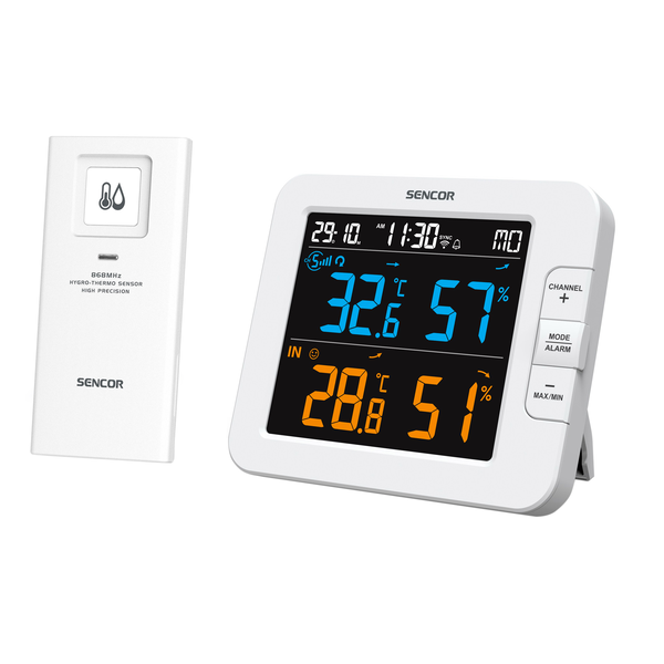 Inteligentní meteorologická stanice Sencor 8600 + Wi-Fi senzor
