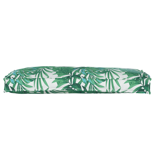 perna pentru palet pentru bancă model de frunză 100x40x8 cm țesătură Oxford