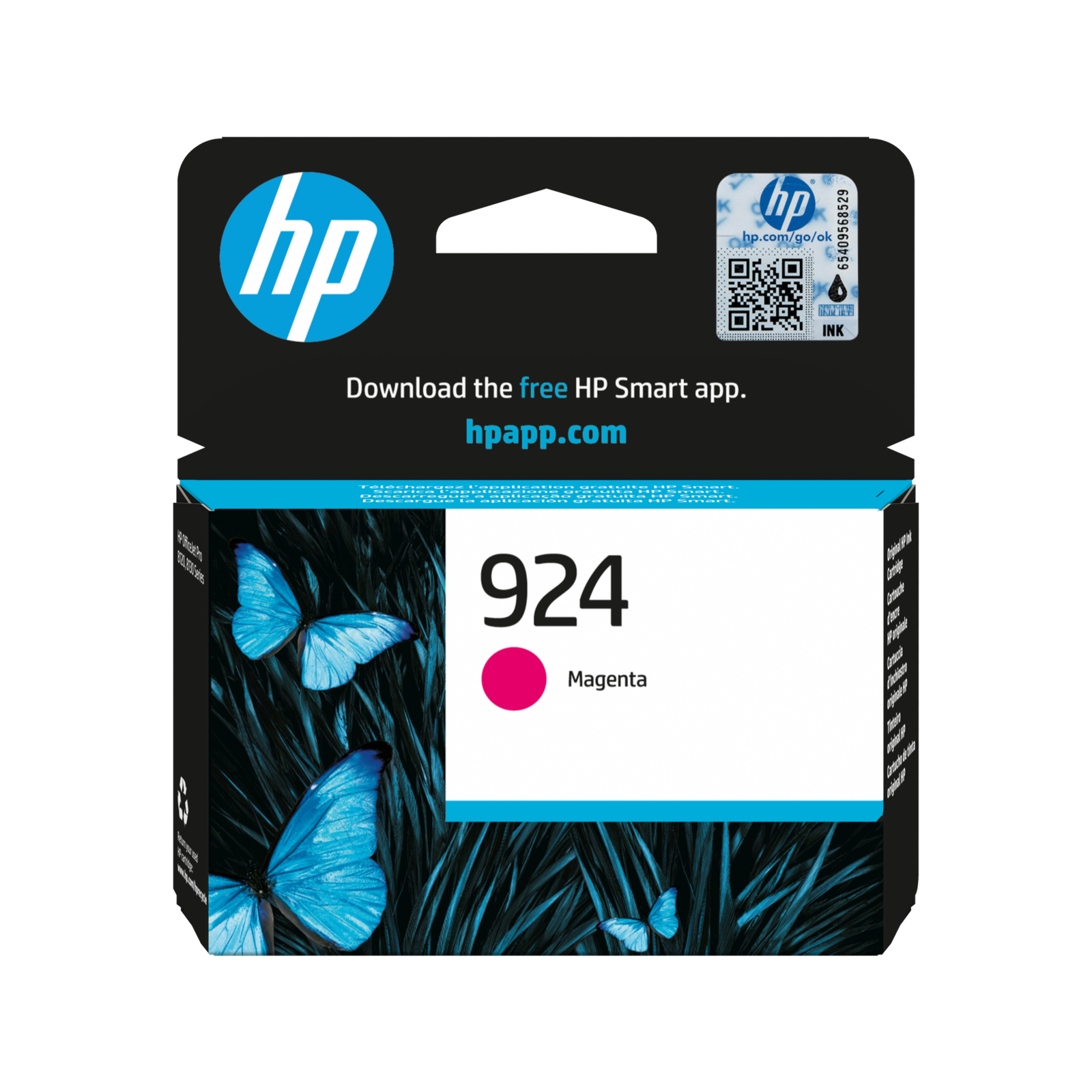Мастилена касета HP 924 (4K0U4NE_ER), магента