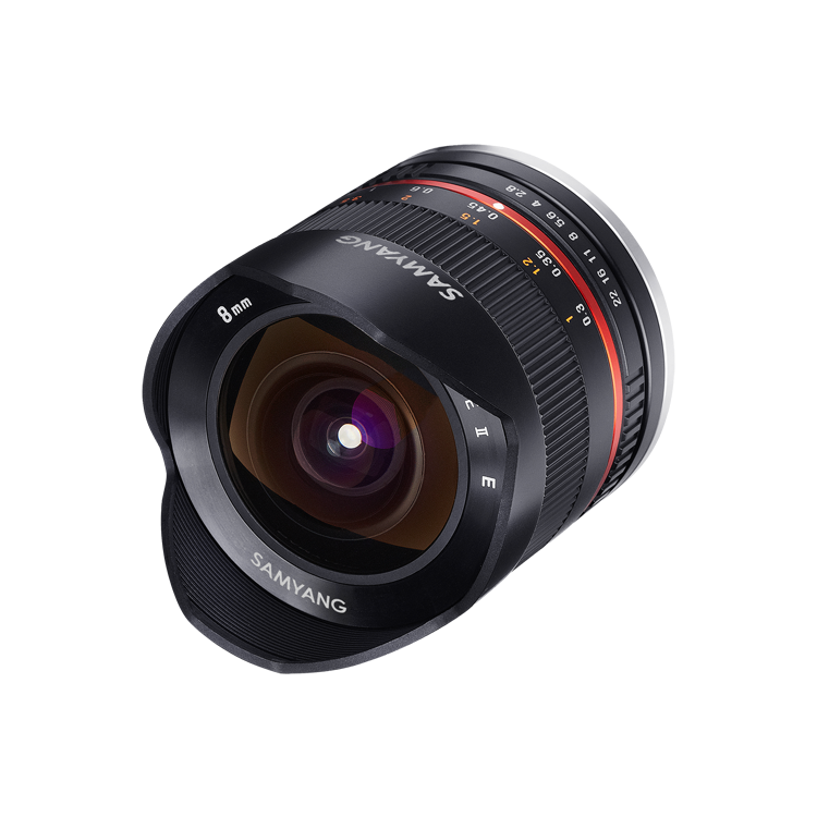 Samyang MF 8mm f/2.8 UMC Fish-eye II objektív (Fuji X) (21570)