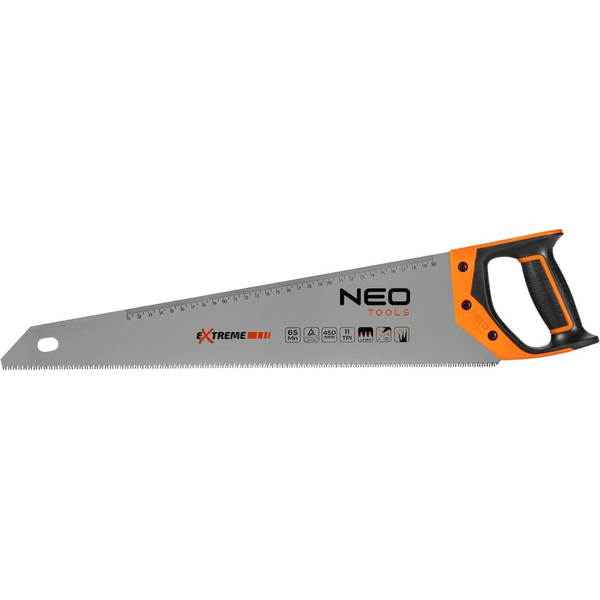 NEO Kézifűrész 450 mm, 11 TPI 