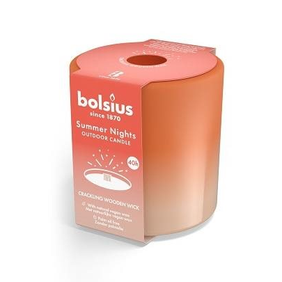 BOLSIUS Summer Nights terrakotta krém 100 × 100 mm (8717847155955)