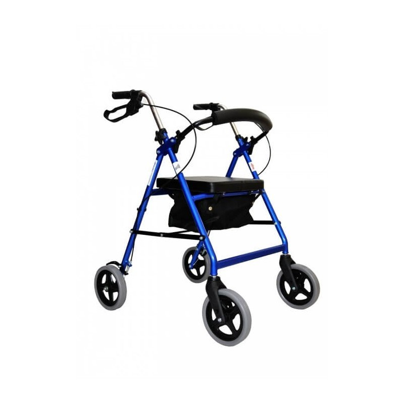 Mobilex Impala összecsukható Rollátor Max 150kg - Kék (PPC021)