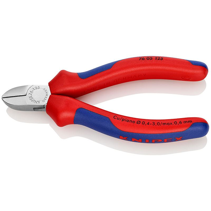 KNIPEX 7605125 oldalcsípőfogó villamos szakemberek számára (k7605125)