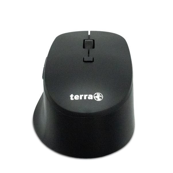 Terra Mouse 4000 Wireless Silent USB fekete 6 gombos egér