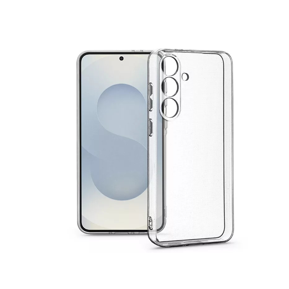 Haffner Clear Case kameravédős szilikon tok - Samsung SM-A266 Galaxy A26 5G - átlátszó (HF356957)