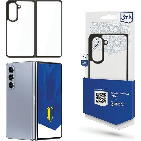 3mk Satin Armor Case+ átlátszó, TPU és PC anyagú telefontok Fold Samsung Galaxy Z Fold 5 (3MK5073)