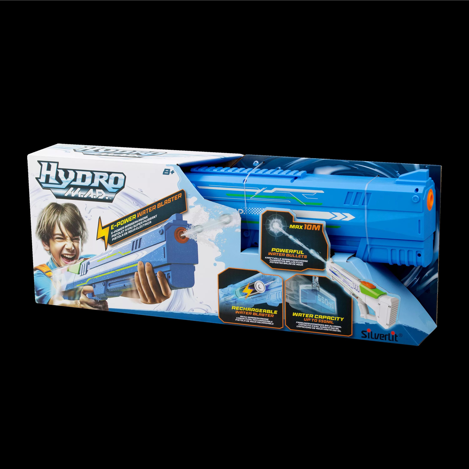 Silverlit Hydro M.A.D. elektromos vízipisztoly - Kék (B)