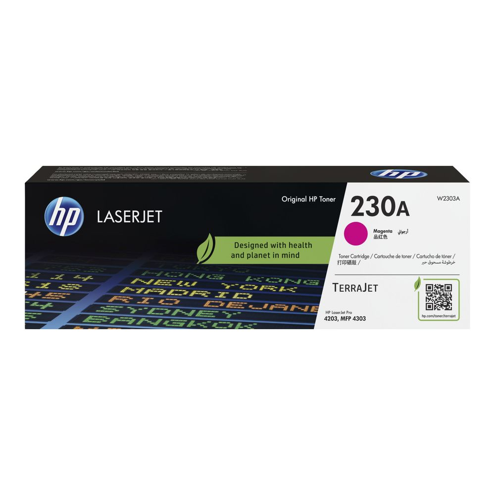 Тонер касета HP 230A (W2303A), магента