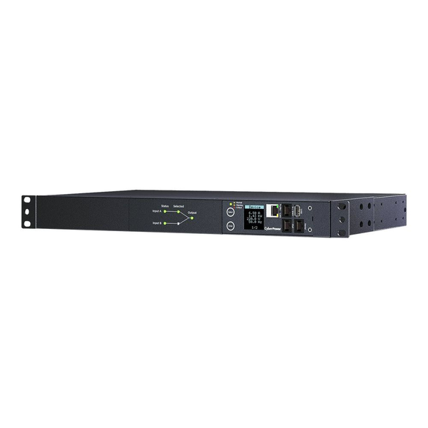 CyberPower PDU44005 strømforsyningsenhed (PDU) 10 AC stikkontakt(er) 1U Sort