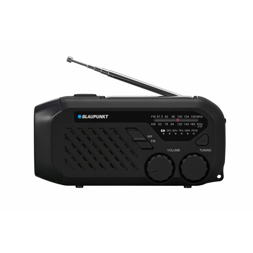 Blaupunkt ER10 hordozható AM/ FM Zsebrádió - Fekete (ER10)