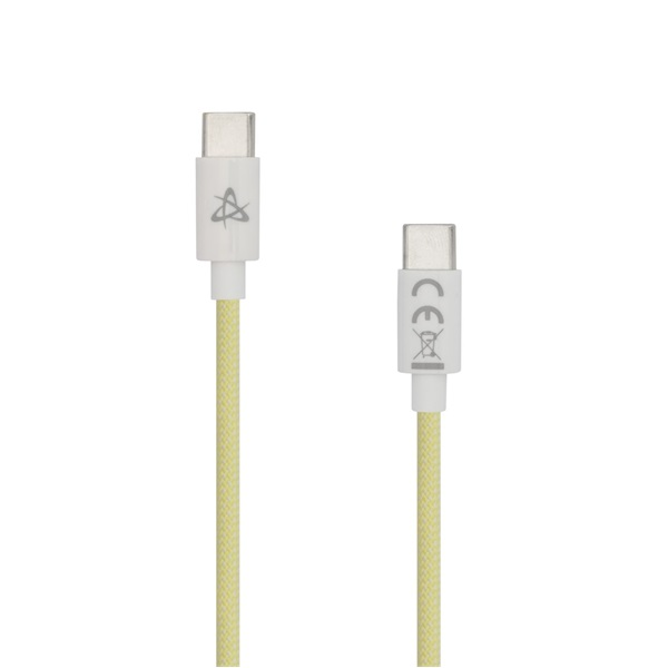 Sbox TYPE-C-1-Y 1m 60W Type-C sárga adat- és töltőkábel (TYPE-C-1-Y)