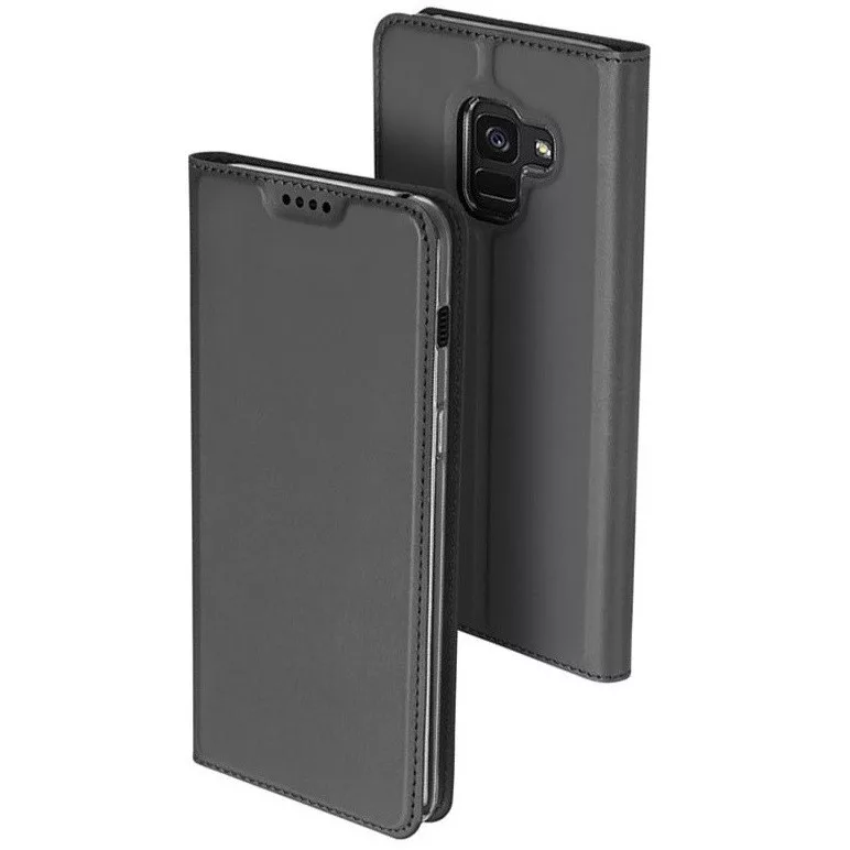 Dux Ducis Premium Magnet Apple iPhone 11 Pro Flip Tok - Sötétszürke (DUX-DU-IPH11P-GR)