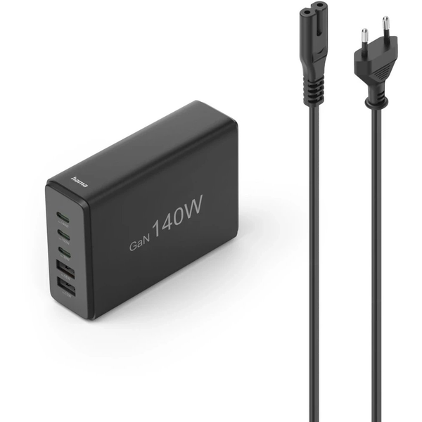 Hama 00201978 oplader voor mobiele apparatuur Laptop, Powerbank, Smartphone, Tablet Zwart AC Snel opladen Binnen