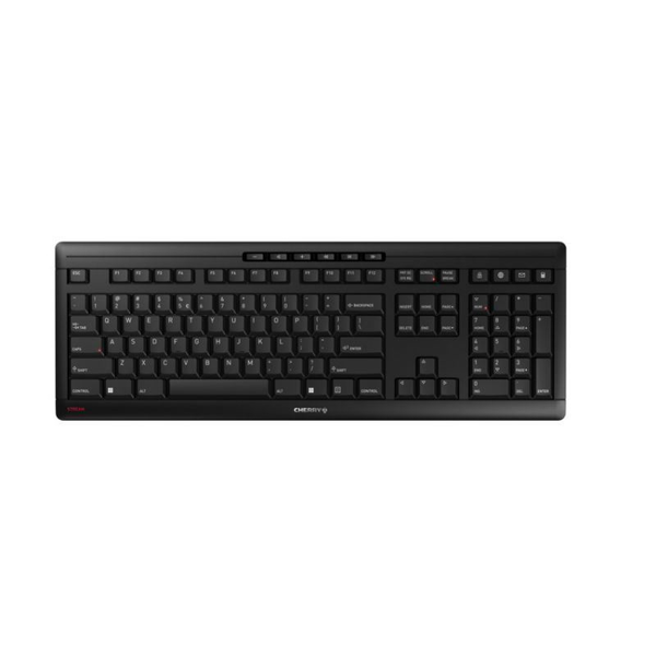 CHERRY Stream Wireless tastatur Universel RF trådløs + USB QWERTY US International Sort