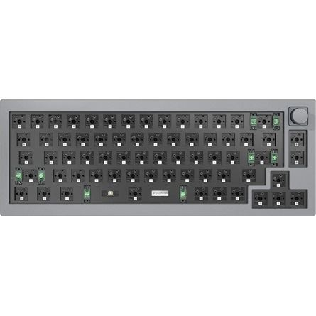 Keychron Q2 Swappable Knob gaming barebone billentyűzet szürke (Q2-B2) (Q2-B2)
