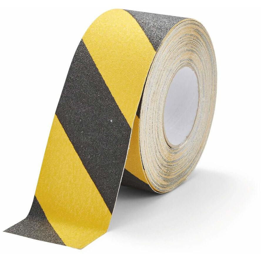 DURABLE Antirutschband DURALINE GRIP 75mm breit schwarz/gelb (1085130) (1085130)