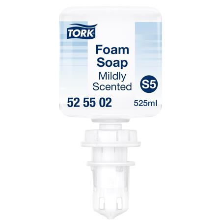 Tork Mini Enyhén illatosított Habszappan S5 adagoló rendszerhez 0.52L - Átlátszó (525502)