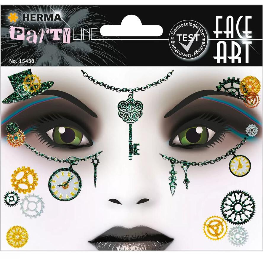 HERMA Face Art Sticker Steampunk Amelia (15438) (15438)