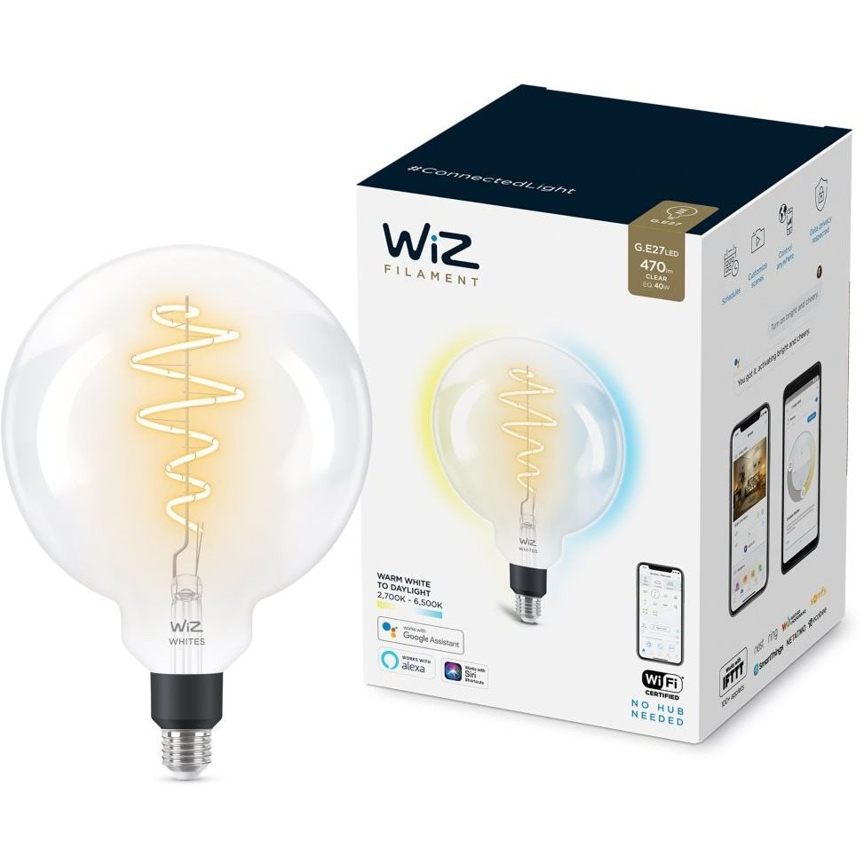 WiZ Tunable White 40 W E27 G200 Filament (929003018022)