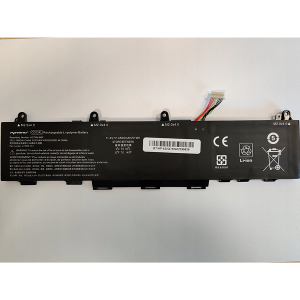 Bateria Movano Bateria CC03XL do HP EliteBook 830 840 G7 G8 ZBook Firefly 14 G7 G8