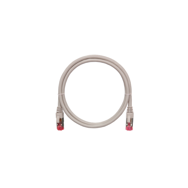 NIKOMAX Patch kábel S/FTP CAT6a LSOH, Essential Series, 5m, szürke (NMC-PC4SA55B-ES-050-C-GY)