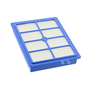PORSZÍVÓ HEPA FILTER AEG / ELECTROLUX / PHILIPS EFH12W S-FILTER® HYGIENE H12 / 9001951194 MOSHATÓ GYÁRI (INVEST MEGFELELŐJE: IZ-FHE1) (GA6147)