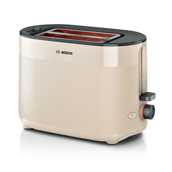 Тостер Bosch TAT2M127 MyMoment, 950 W, 2 филийки, автоматично изключване, бежов