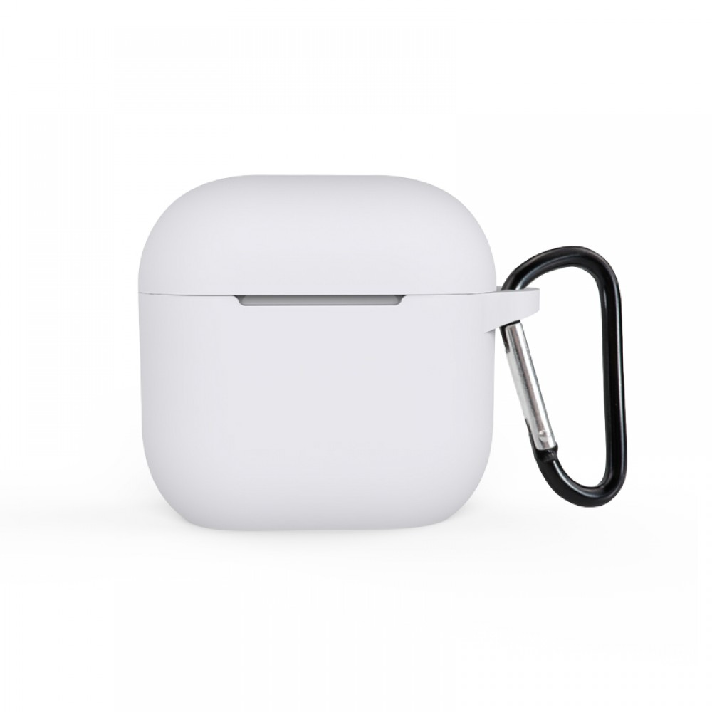 Airpods 4 szilikon tok, Fehér, 2.5 mm (AIRPODS4-CASE2.5-W)
