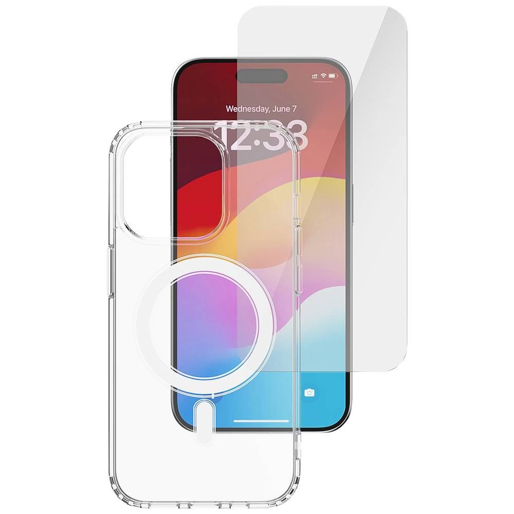 4Smarts 360° protection set Apple iPhone 15 Pro Max hátlaptok átlátszó (540605) (4s540605)